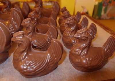 Melkchocolade kippen