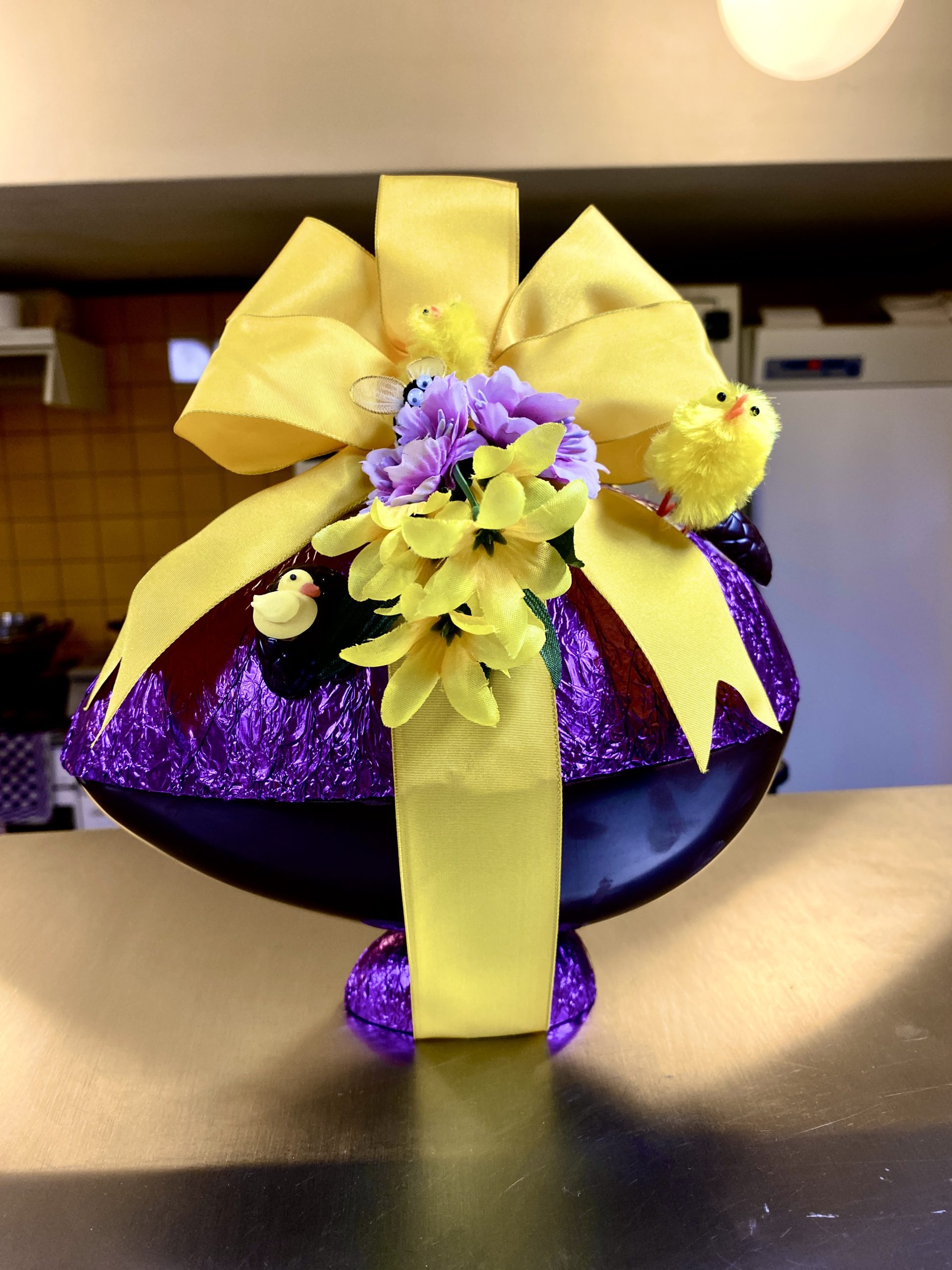 Luxe opgemaakt paasei